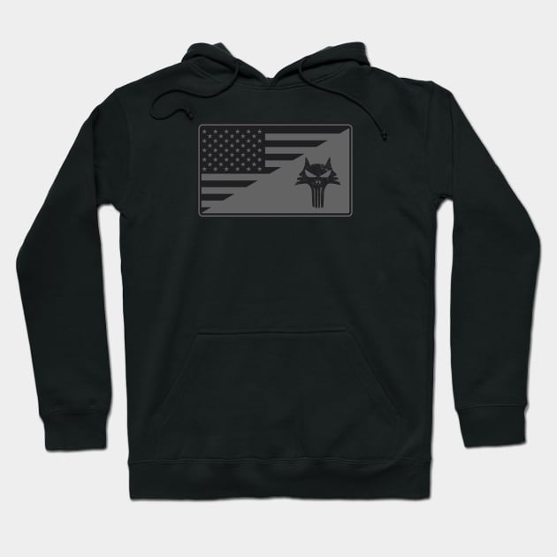 US K9 Handler Patch (subdued) Hoodie by Firemission45